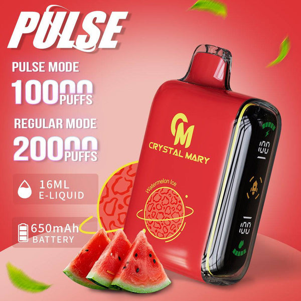 Crystal Mary Pulse 10K/20K Puff - PURE