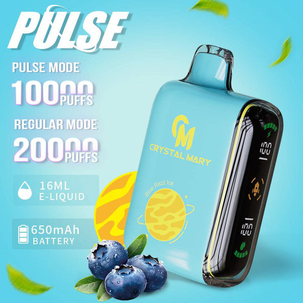 Crystal Mary Pulse 10K/20K Puff - PURE