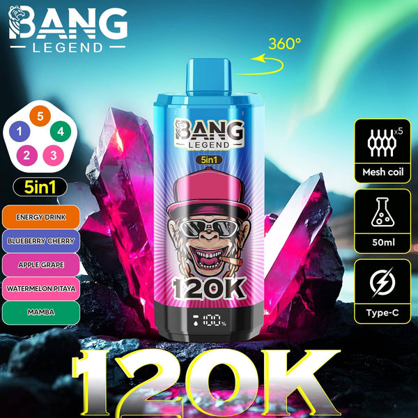 Bang Blaze 120K Puffs 5in1 - PURE