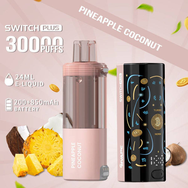 Crystal Mary Switch Plus 30K Puffs - PURE