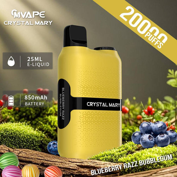 Crystal Mary Space Rocket 20K Puffs - PURE