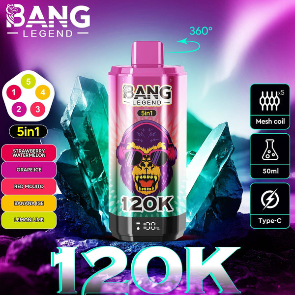 Bang Blaze 120K Puffs 5in1 - PURE