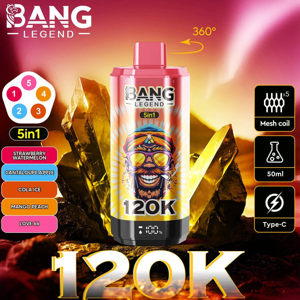 Bang Blaze 120K Puffs 5in1 - PURE