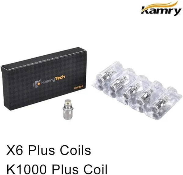 kamry replacement coil for k1000 Plus Wood Color e-cig Pipe (Coils) - PURE
