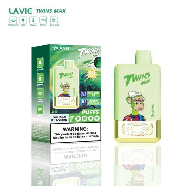 Lavie Twins Max 70000 Puffs - PURE