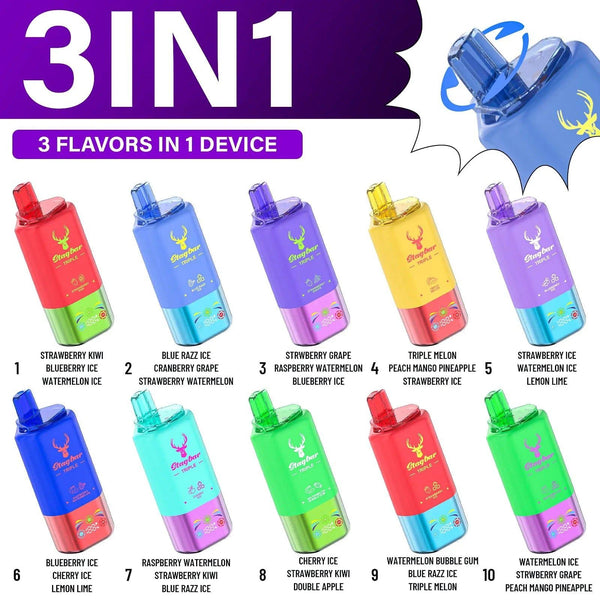 Star Bar Triple 60000 Puffs 3 IN 1 - PURE