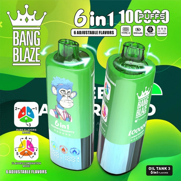 Bang Blaze 100K Puffs 6in1 - PURE