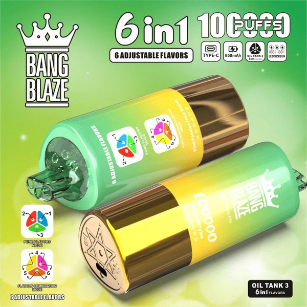 Bang Blaze 100K Puffs 6in1 - PURE