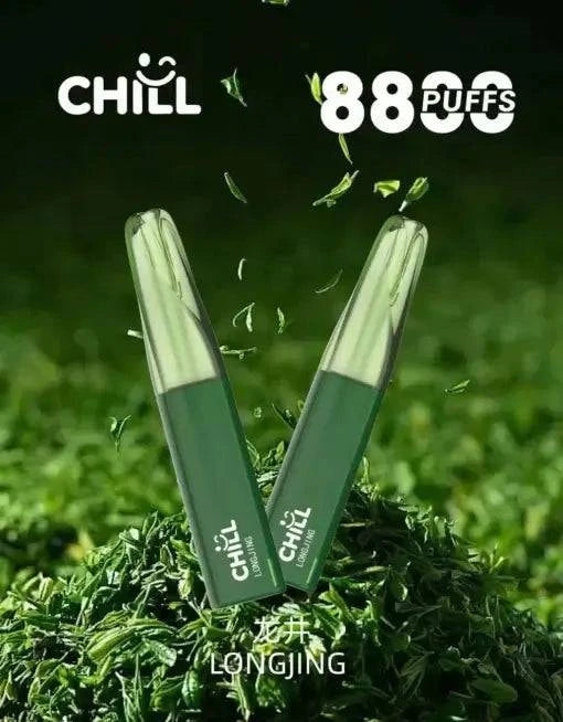 CHILL 一次性拋棄式電子煙 · 8800口 - PURE