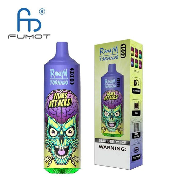 Fumot Randm Tornado 9000 Puffs - PURE