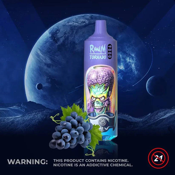 Fumot Randm Tornado 9000 Puffs - PURE