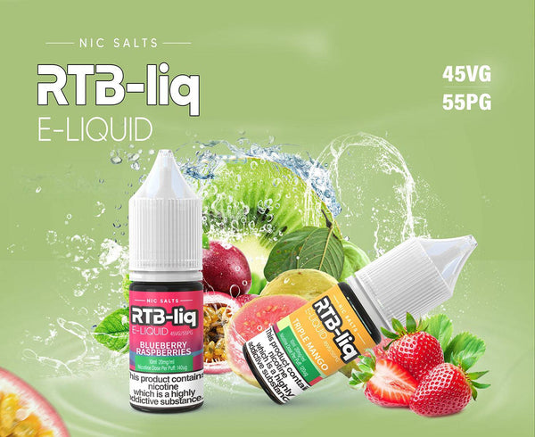 RTB liq Nic Salt 10ml E-liquid - PURE