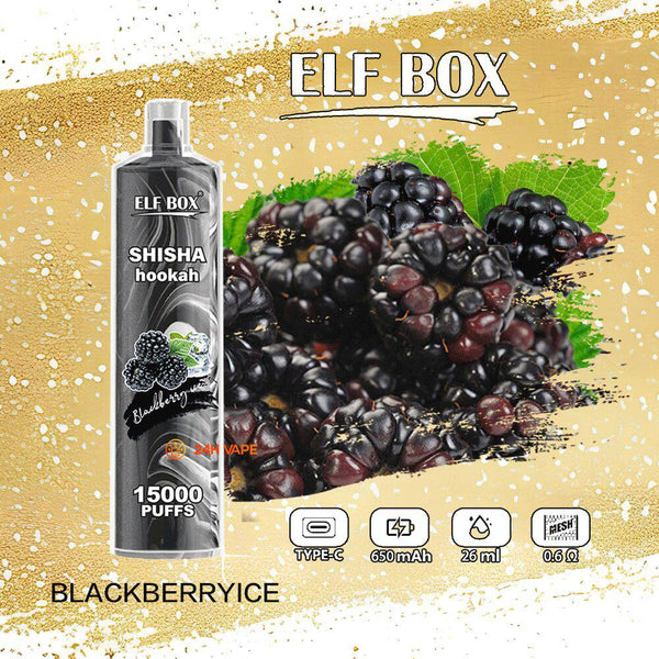 ELF BOX LS15000 Puff Shisha Hookah - PURE