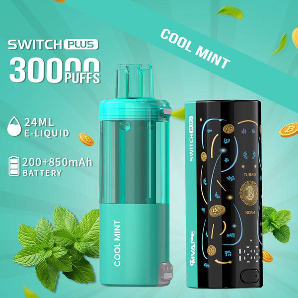 Crystal Mary Switch Plus 30K Puffs - PURE