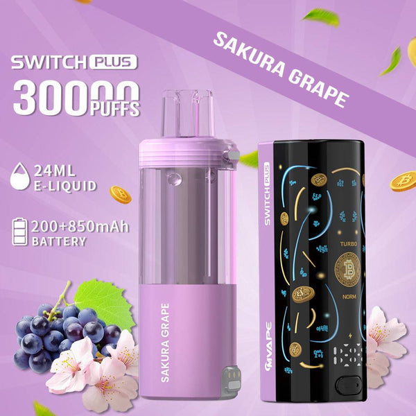 Crystal Mary Switch Plus 30K Puffs - PURE