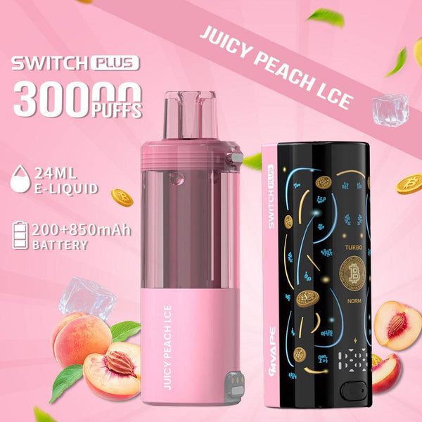 Crystal Mary Switch Plus 30K Puffs - PURE