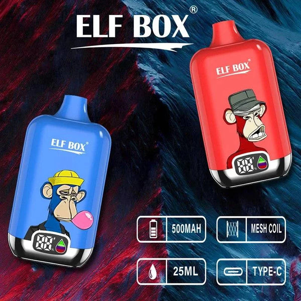 ELF BOX Digital 12000 Puffs - PURE