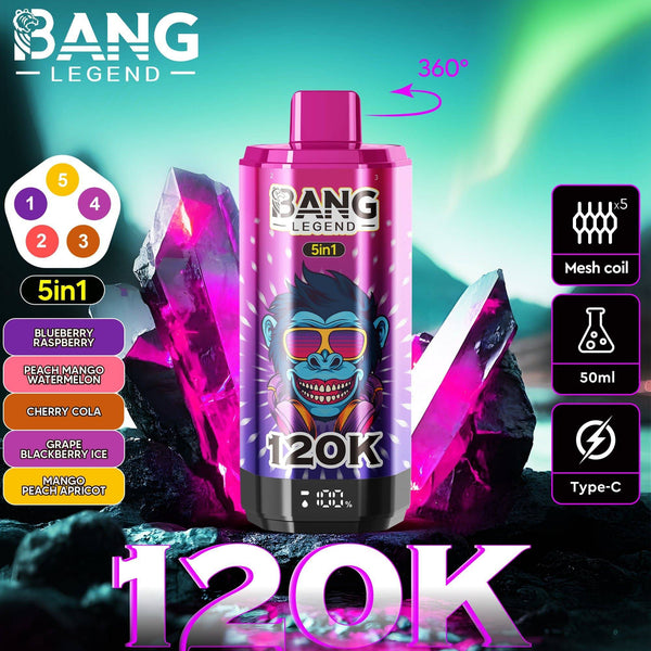 Bang Blaze 120K Puffs 5in1 - PURE