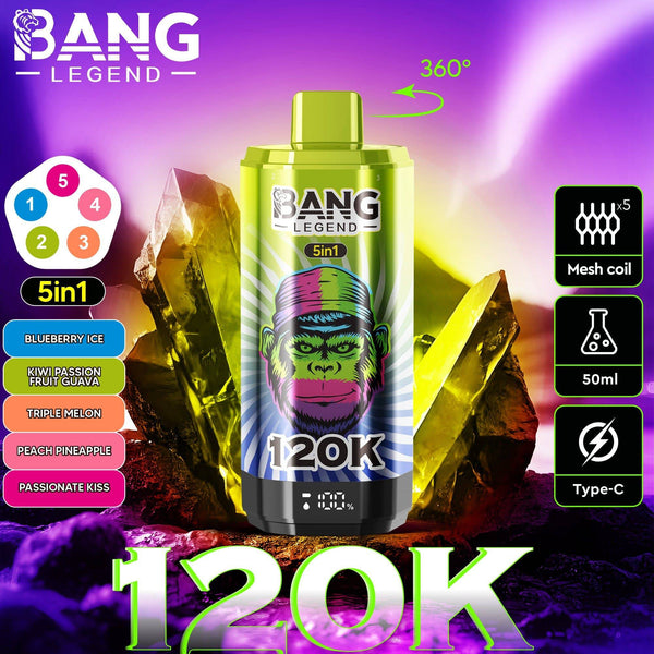 Bang Blaze 120K Puffs 5in1 - PURE