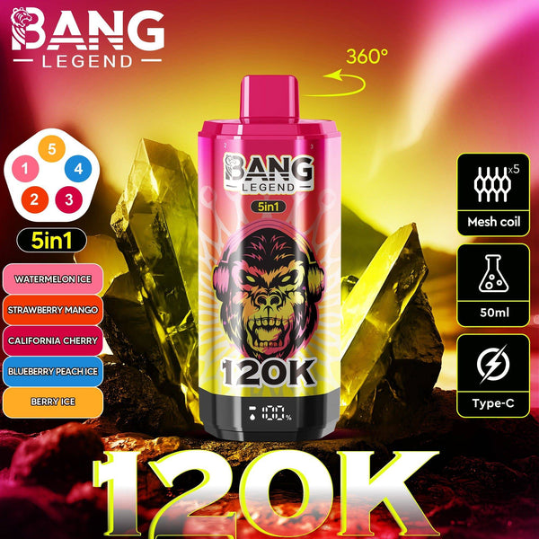 Bang Blaze 120K Puffs 5in1 - PURE