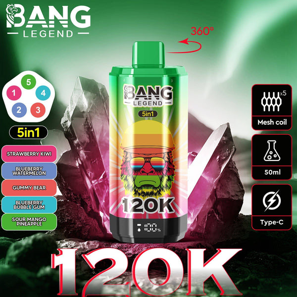 Bang Blaze 120K Puffs 5in1 - PURE