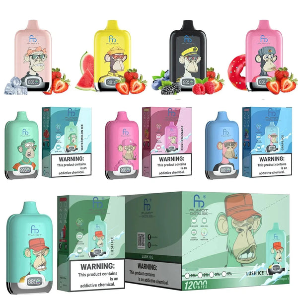 Fumot Digital Box 12000 Puffs - PURE