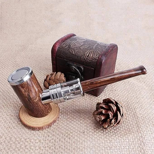 kamry k1000 Plus Wood black Color e-cig Pipe (Mouthpiece) - PURE