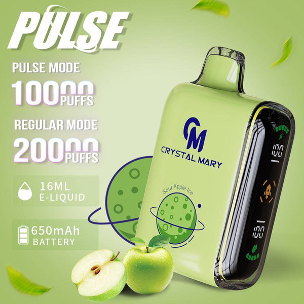 Crystal Mary Pulse 10K/20K Puff - PURE