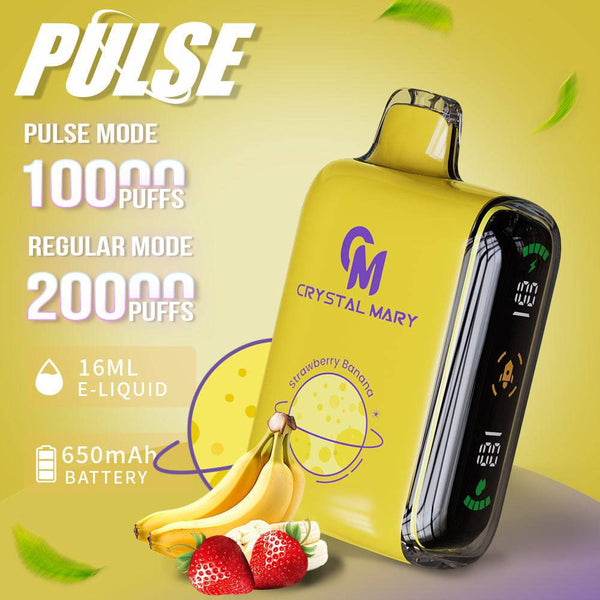 Crystal Mary Pulse 10K/20K Puff - PURE