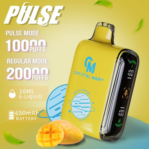 Crystal Mary Pulse 10K/20K Puff - PURE
