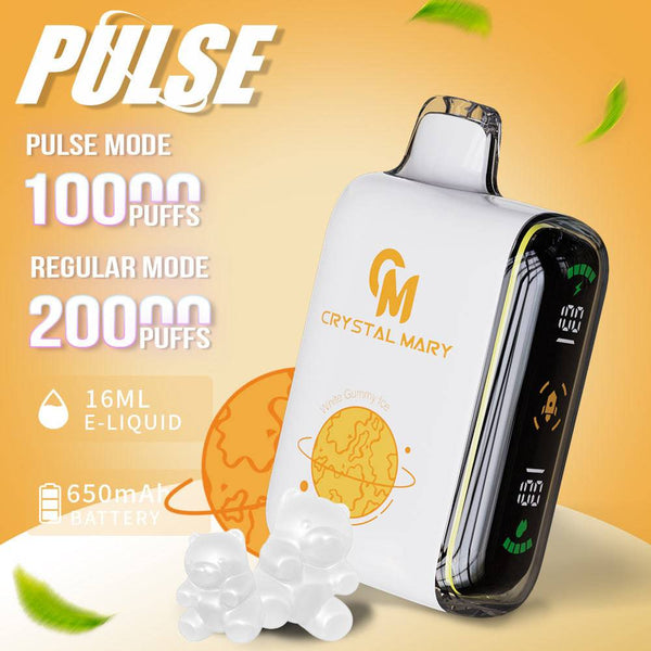 Crystal Mary Pulse 10K/20K Puff - PURE