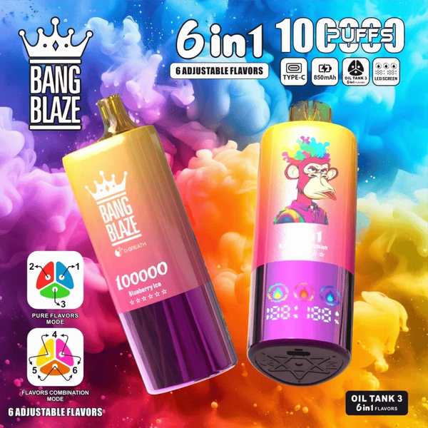 Bang Blaze 100K Puffs 6in1 - PURE