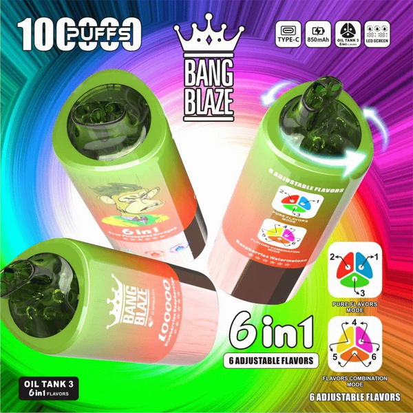 Bang Blaze 100K Puffs 6in1 - PURE