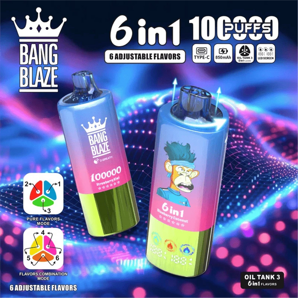 Bang Blaze 100K Puffs 6in1 - PURE