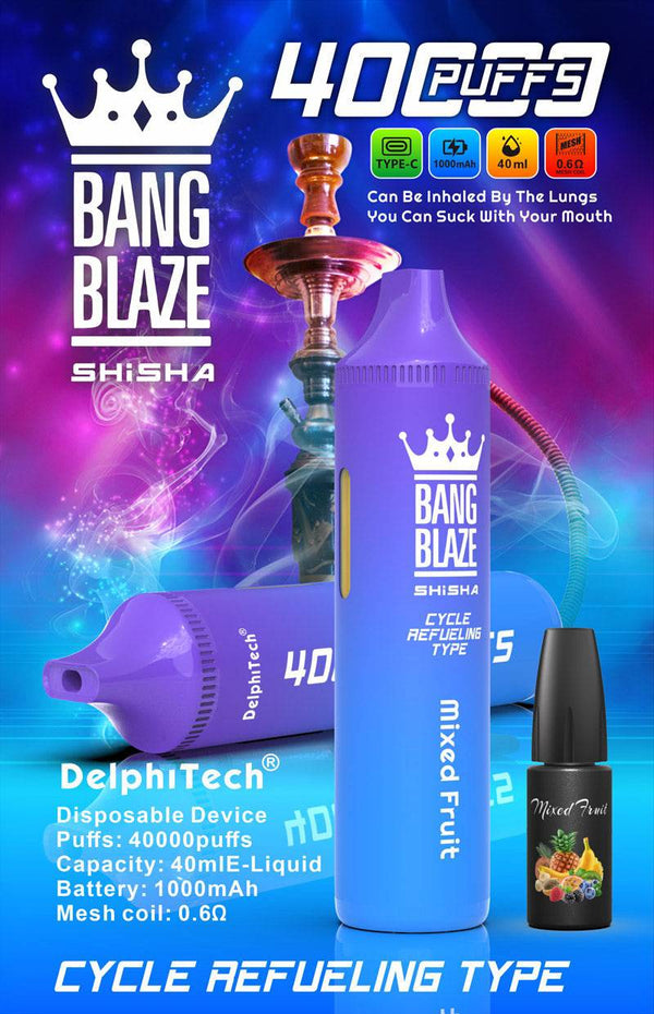 Bang Blaze 40K Puffs - PURE