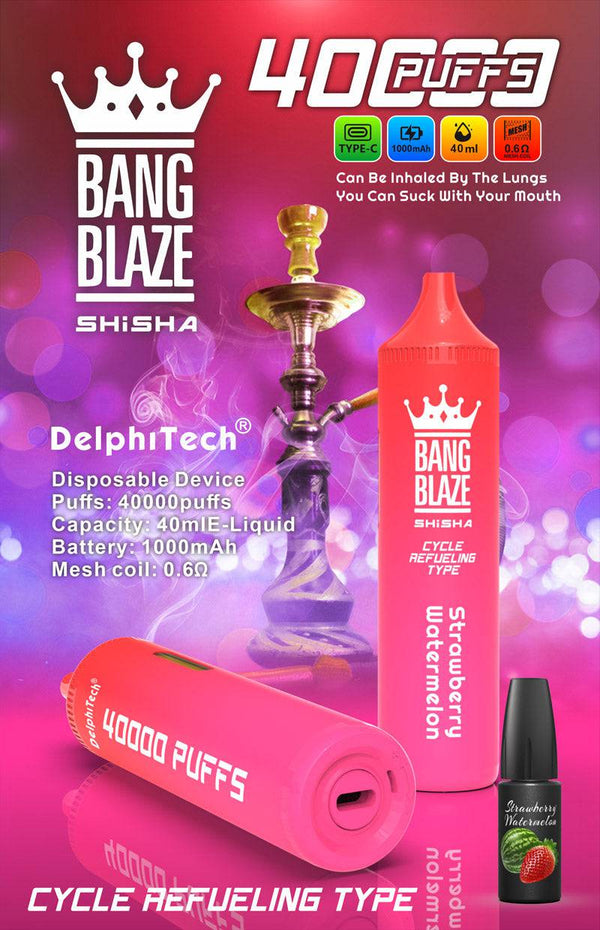 Bang Blaze 40K Puffs - PURE