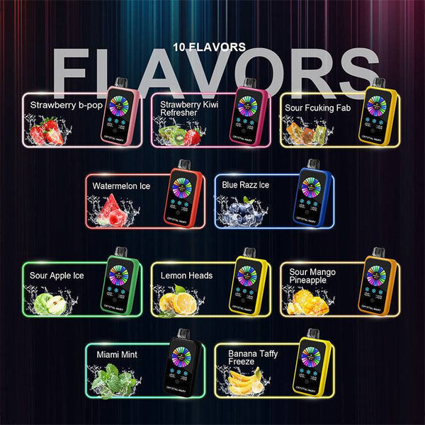 Crystal Mary Groove 50000 Puffs - PURE