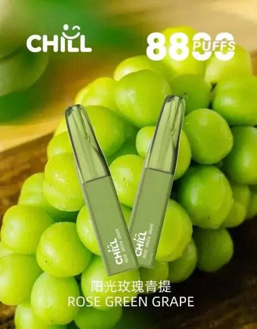 CHILL 一次性拋棄式電子煙 · 8800口 - PURE