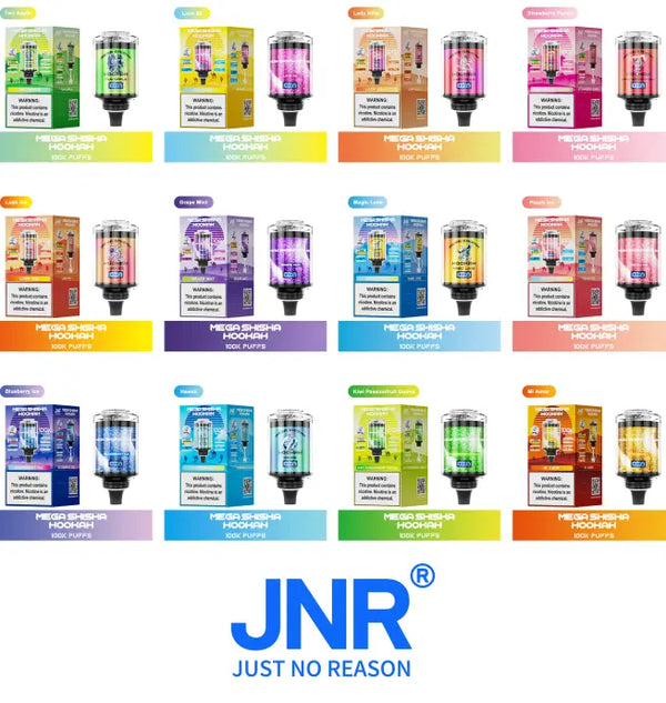 JNR Mega Shisha Hookah 100000 Puffs