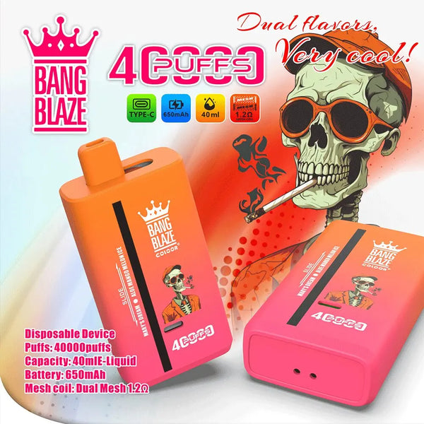 Bang Blaze 40K Puffs