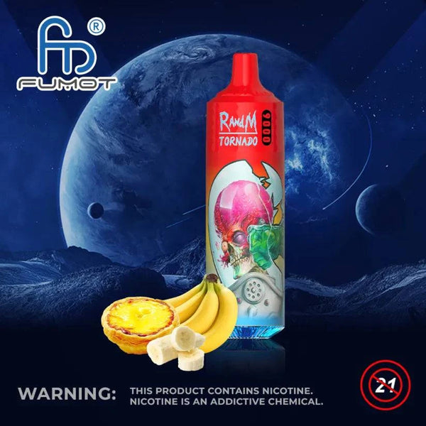 Fumot Randm Tornado 9000 Puffs - PURE