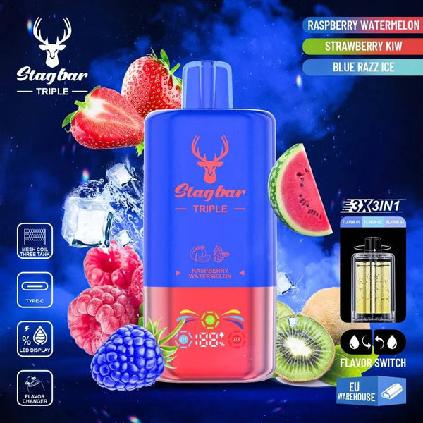 Star Bar Triple 60000 Puffs 3 IN 1 - PURE