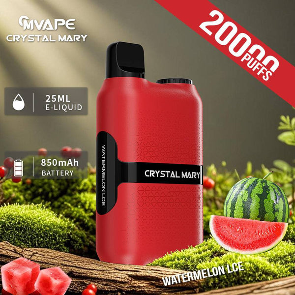 Crystal Mary Space Rocket 20K Puffs - PURE