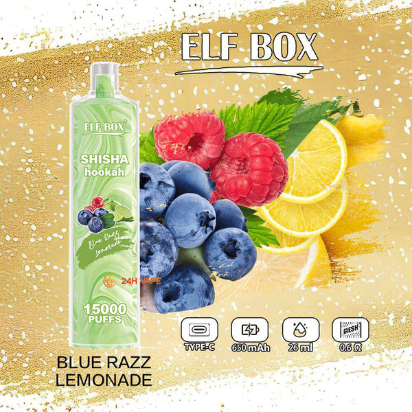 ELF BOX LS15000 Puff Shisha Hookah - PURE