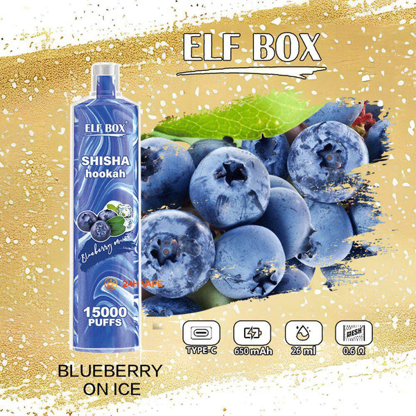 ELF BOX LS15000 Puff Shisha Hookah - PURE