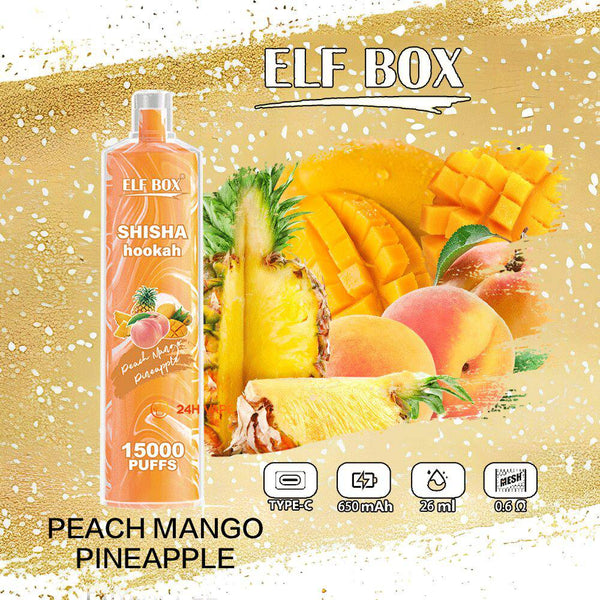 ELF BOX LS15000 Puff Shisha Hookah - PURE