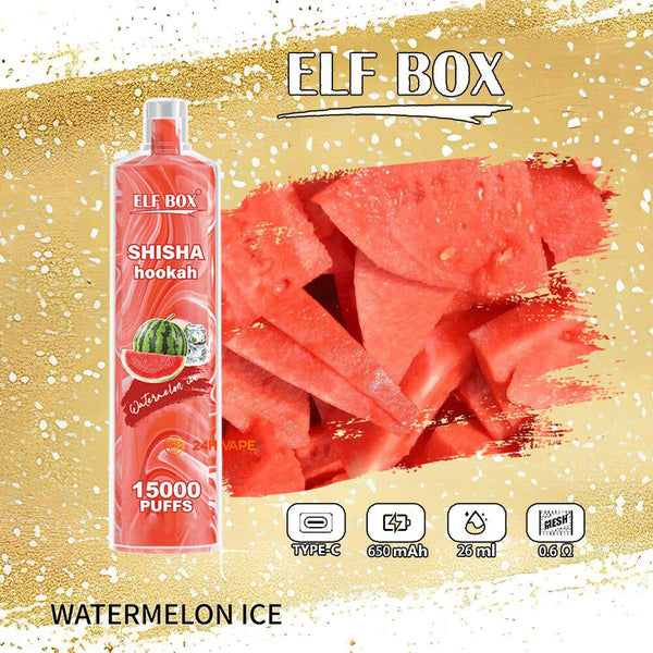 ELF BOX LS15000 Puff Shisha Hookah - PURE